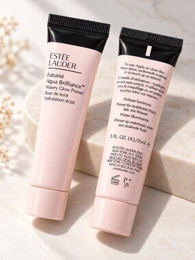 Estee Lauder Futurist Aqua Brilliance Watery Glow Primer 15ml x2 (30ml Total)